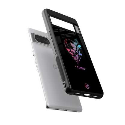 i tried back phone cover | glass case for Google Pixel 8