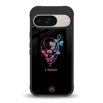 i tried back phone cover | glass case for google pixel 9