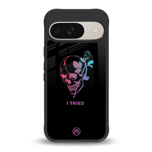 i tried back phone cover | glass case for google pixel 9