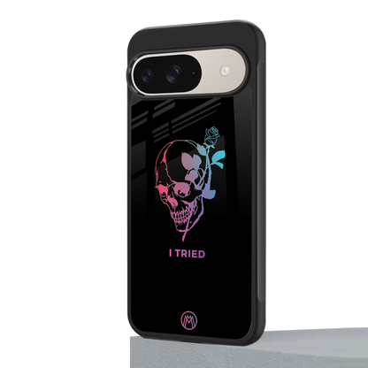 i tried back phone cover | glass case for google pixel 9