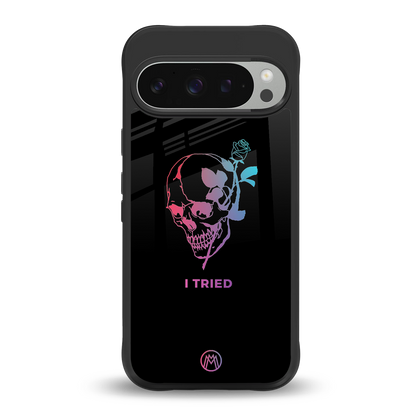 i tried back phone cover | glass case for google pixel 9 pro xl