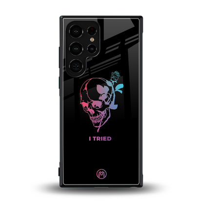 i tried back phone cover | glass case for samsung galaxy s23 ultra