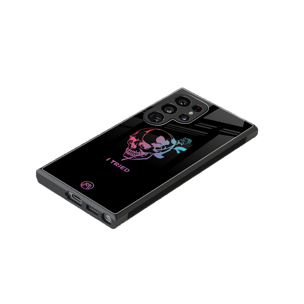 i tried back phone cover | glass case for samsung galaxy s23 ultra