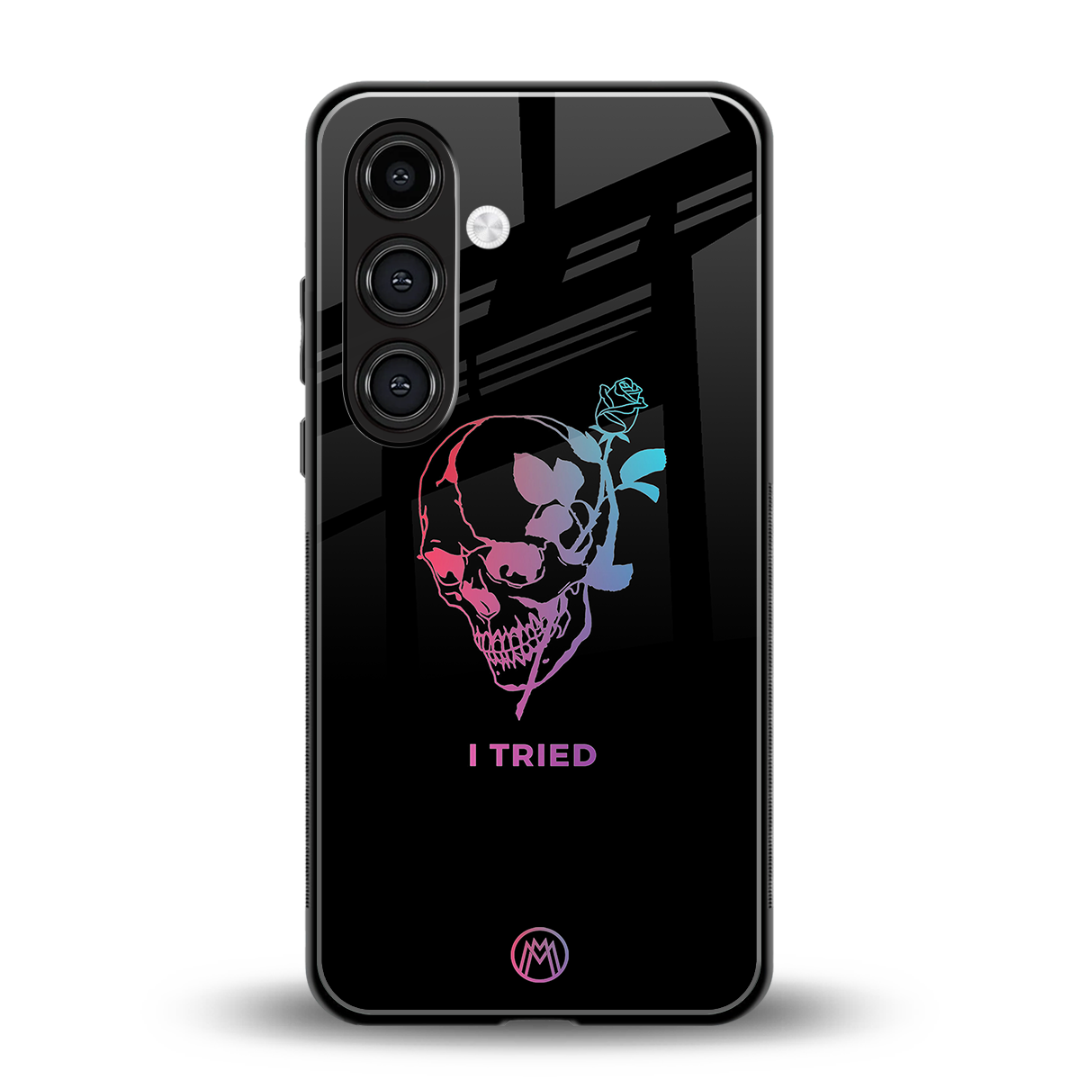i tried back phone cover | glass case for samsung galaxy s24 plus