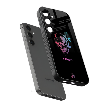 i tried back phone cover | glass case for samsung galaxy s24 fe