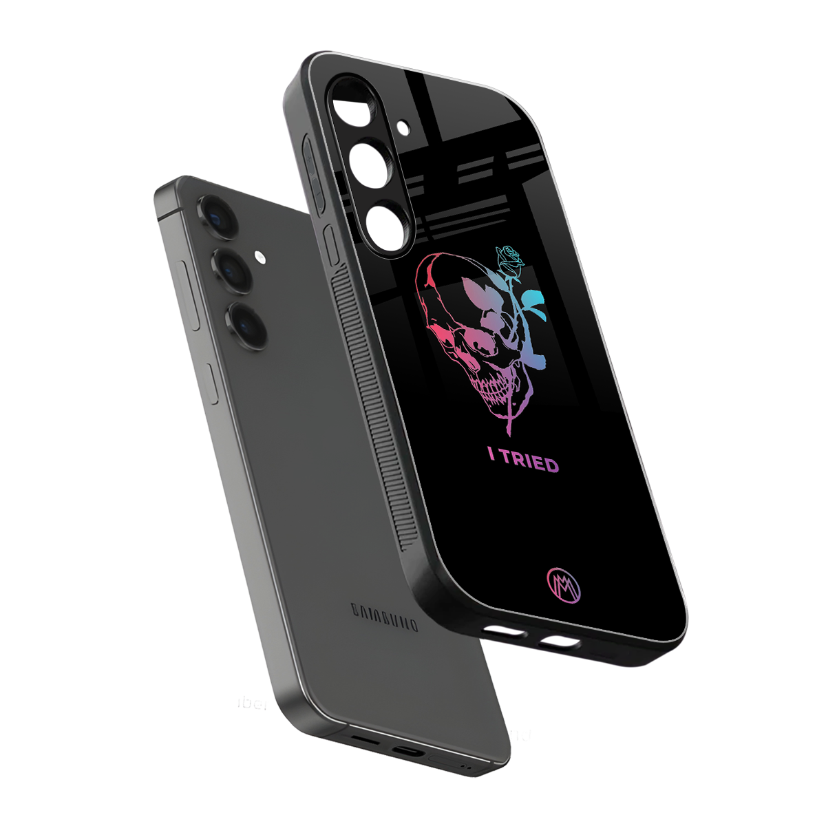 i tried back phone cover | glass case for samsung galaxy s24 plus