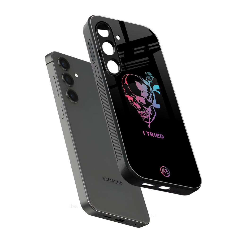 i tried back phone cover | glass case for samsung galaxy s25 plus