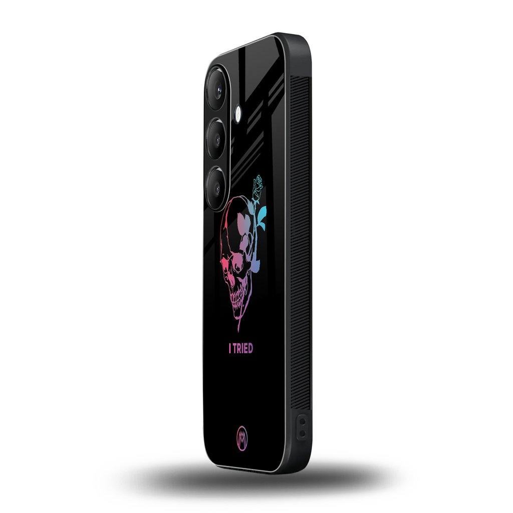 i tried back phone cover | glass case for samsung galaxy s25