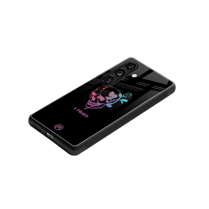 i tried back phone cover | glass case for samsung galaxy s24 fe