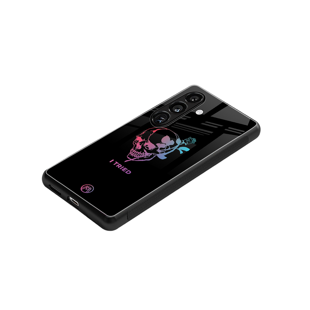 i tried back phone cover | glass case for samsung galaxy s24 plus