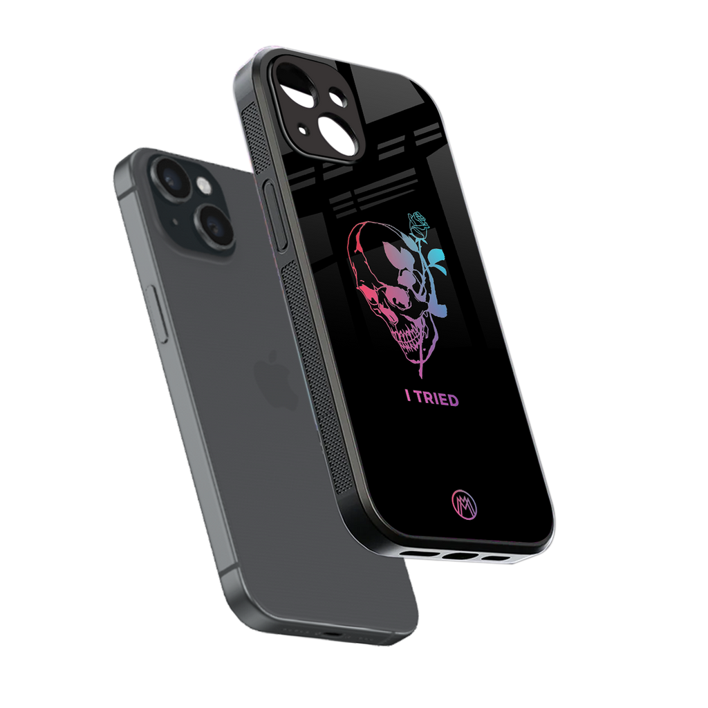 i tried back phone cover | glass case for iphone 15