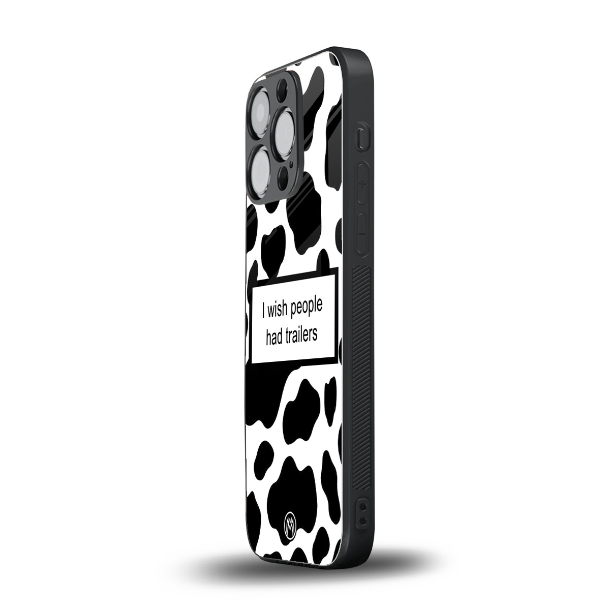 i wish people had trailers back phone cover | glass case for iphone 13 pro
