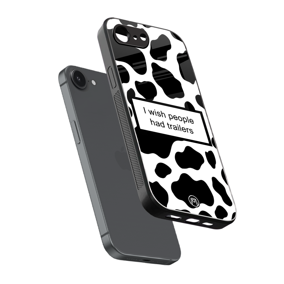 i wish people had trailers back phone cover | glass case for iphone 16e