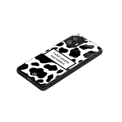 i wish people had trailers back phone cover | glass case for nothing phone 2