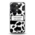 i wish people had trailers back phone cover | glass case for oneplus nord 3