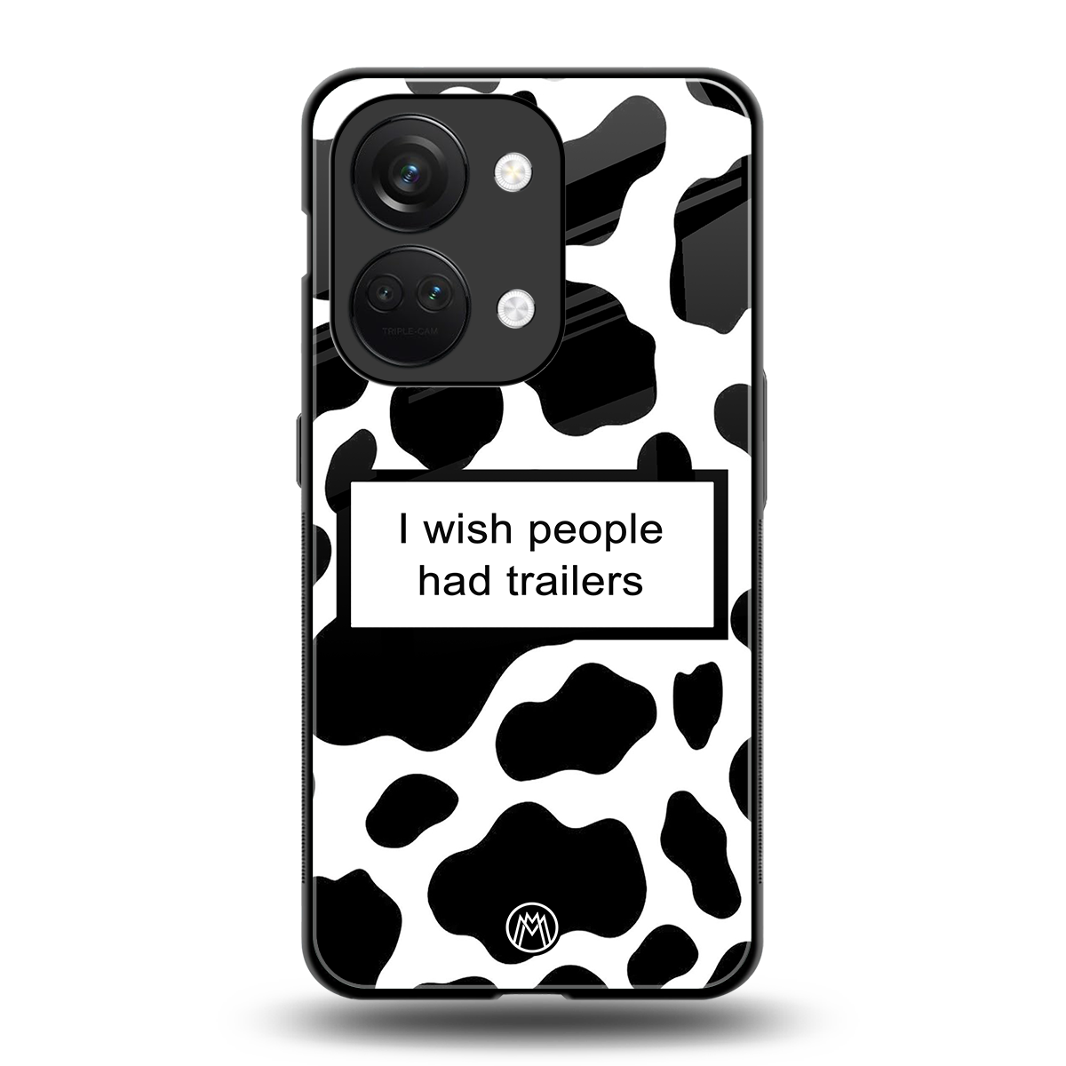i wish people had trailers back phone cover | glass case for oneplus nord 3