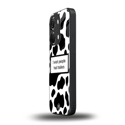 i wish people had trailers back phone cover | glass case for oneplus nord 3