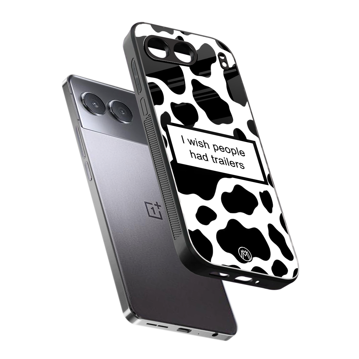 i wish people had trailers back phone cover | glass case for oneplus nord 4