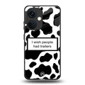 i wish people had trailers back phone cover | glass case for oneplus nord ce 3