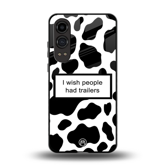 i wish people had trailers back phone cover | glass case for oneplus nord ce 4 lite