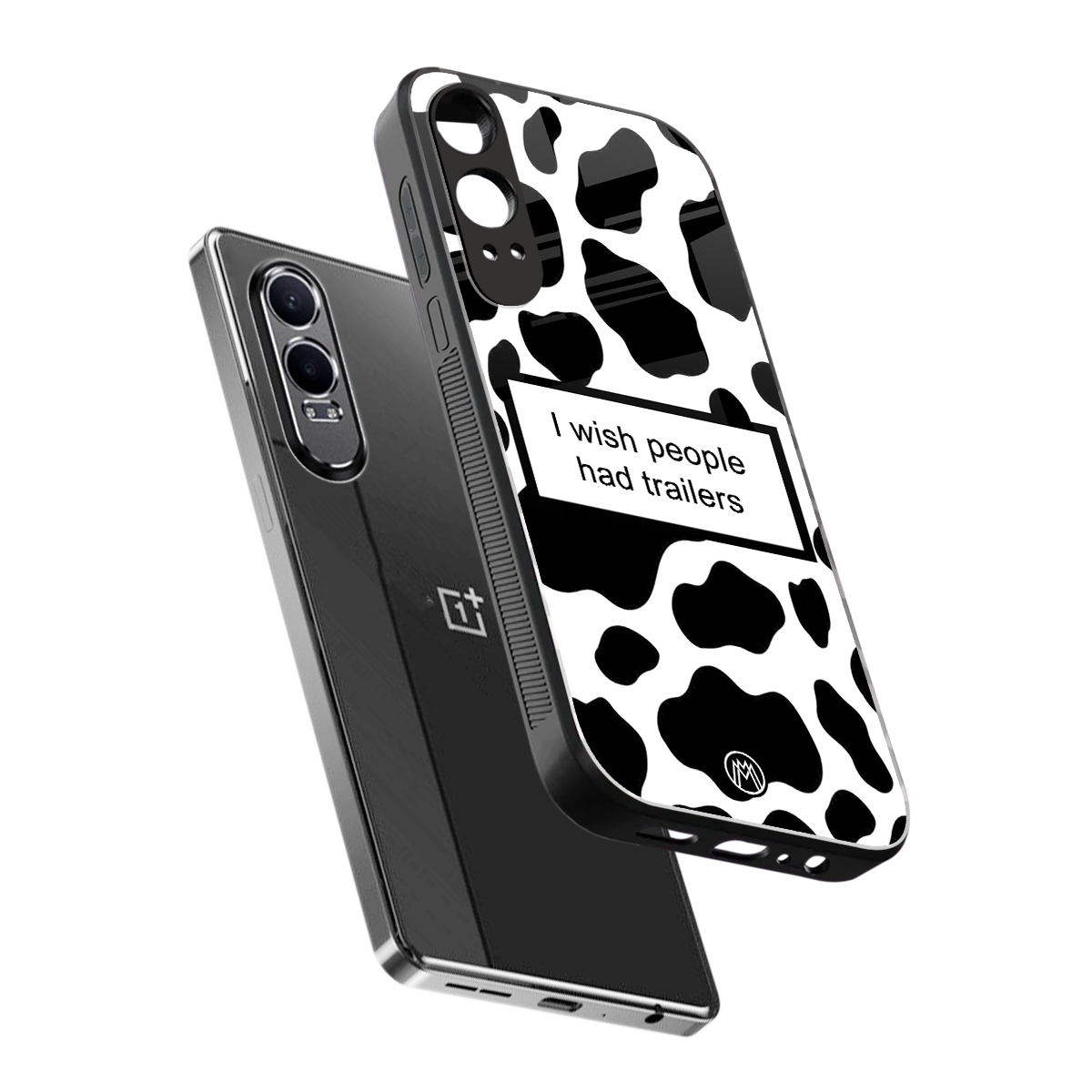 i wish people had trailers back phone cover | glass case for oneplus nord ce 4 lite