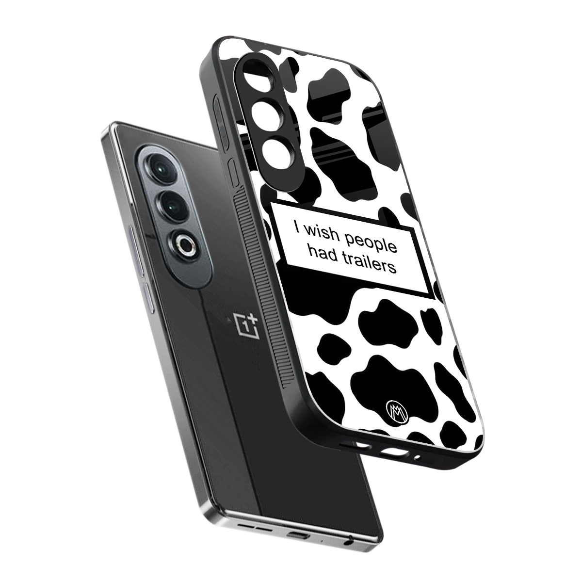 i wish people had trailers back phone cover | glass case for oneplus nord ce 4