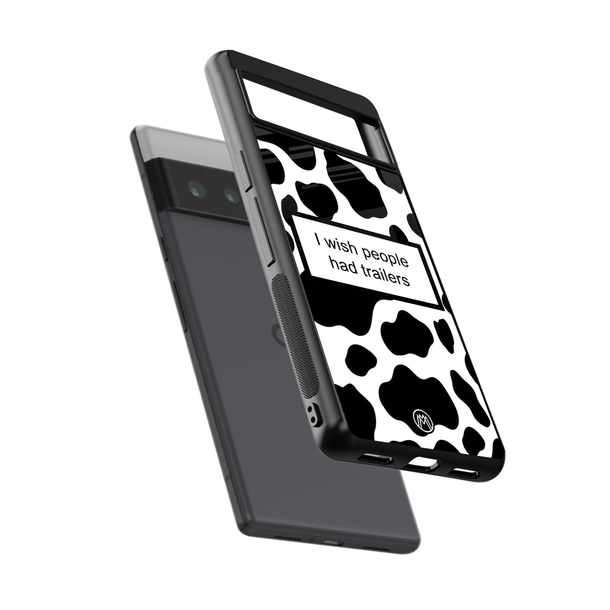 i wish people had trailers back phone cover | glass case for google pixel 6 pro