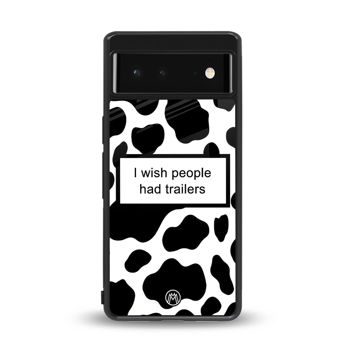 i wish people had trailers back phone cover | glass case for Google Pixel 6A