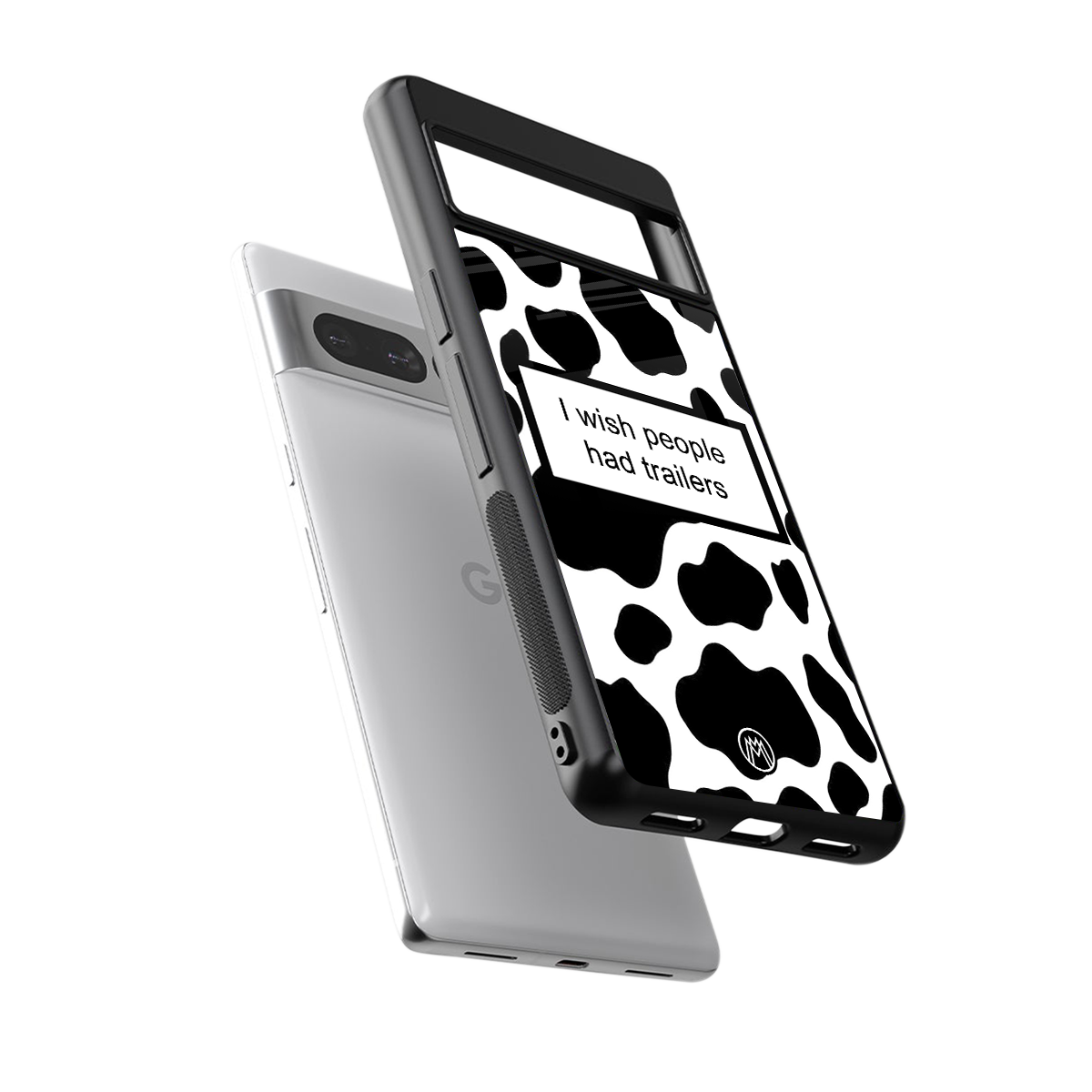 i wish people had trailers back phone cover | glass case for google pixel 7 pro
