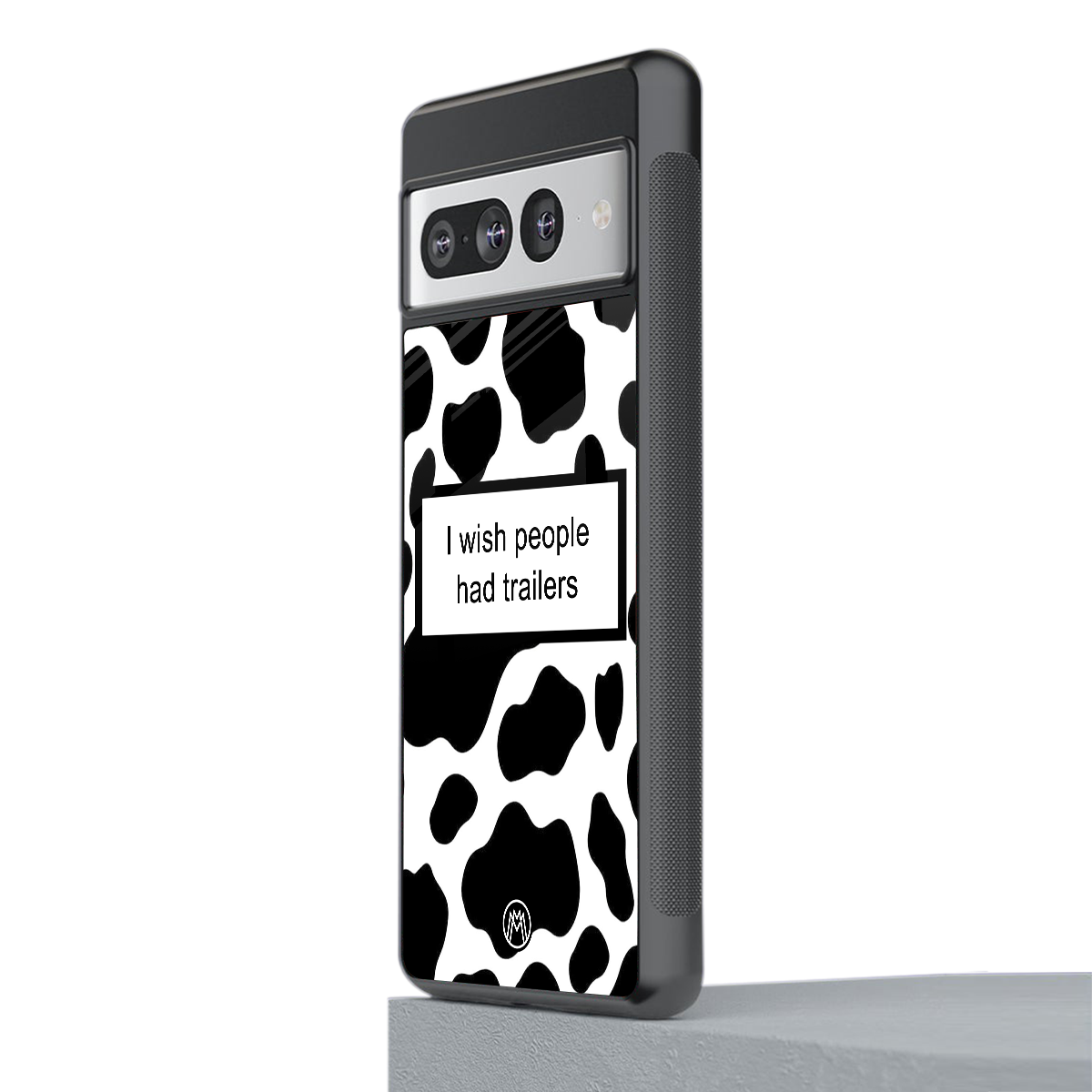 i wish people had trailers back phone cover | glass case for google pixel 7 pro
