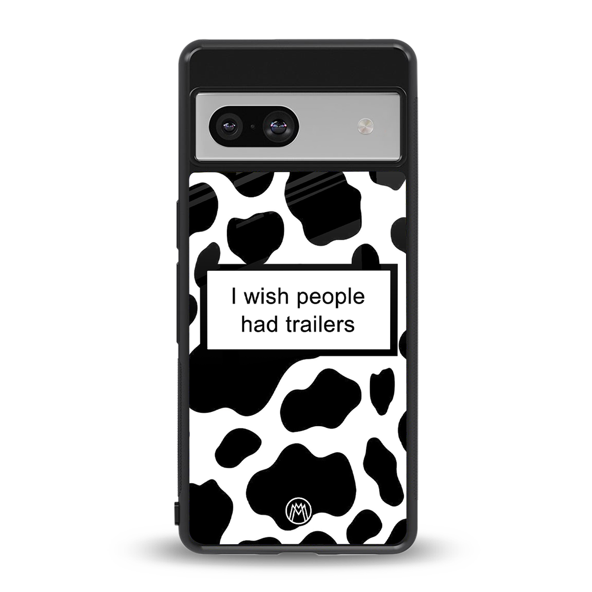 i wish people had trailers back phone cover | glass case for Google Pixel 7