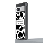 i wish people had trailers back phone cover | glass case for Google Pixel 7