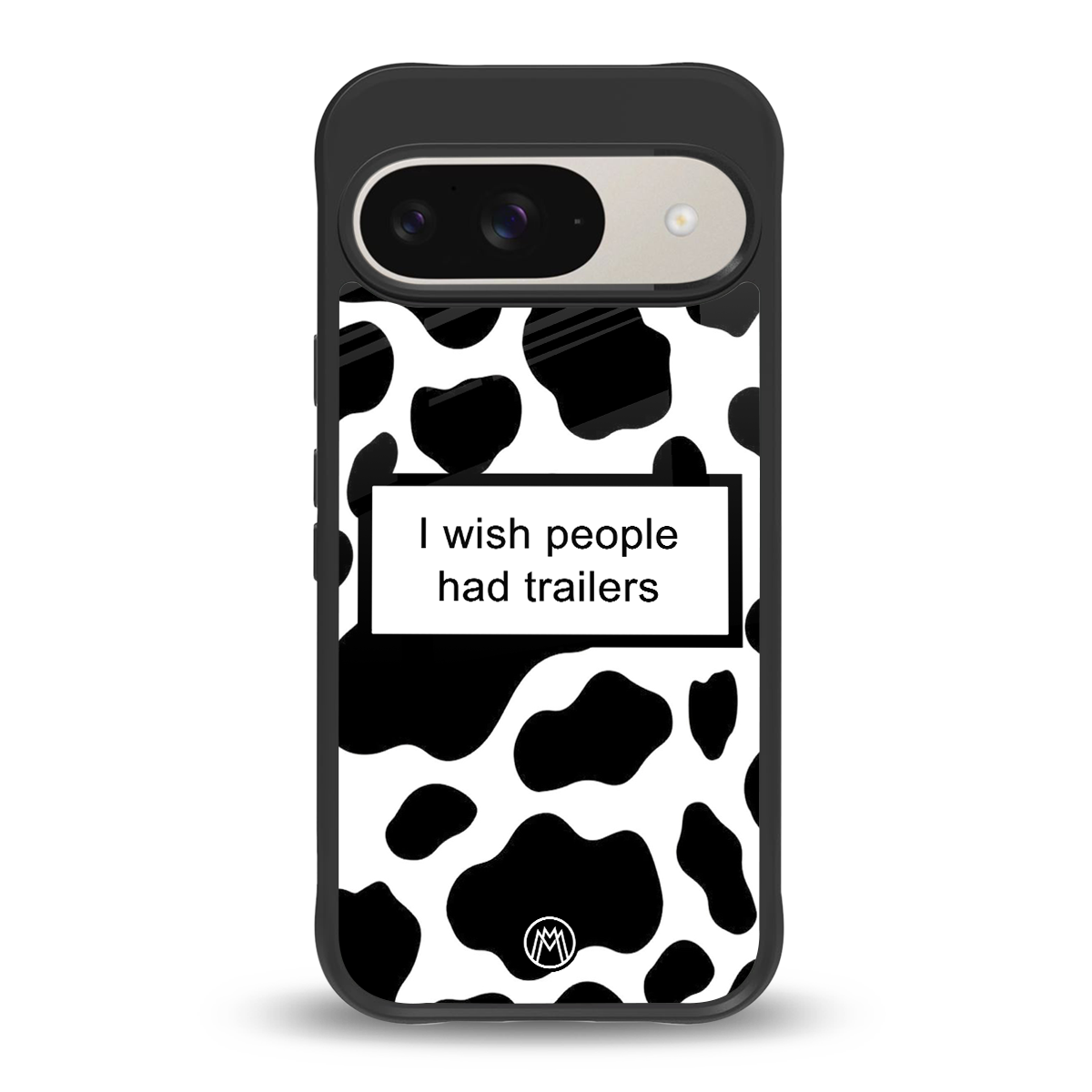 i wish people had trailers back phone cover | glass case for google pixel 9
