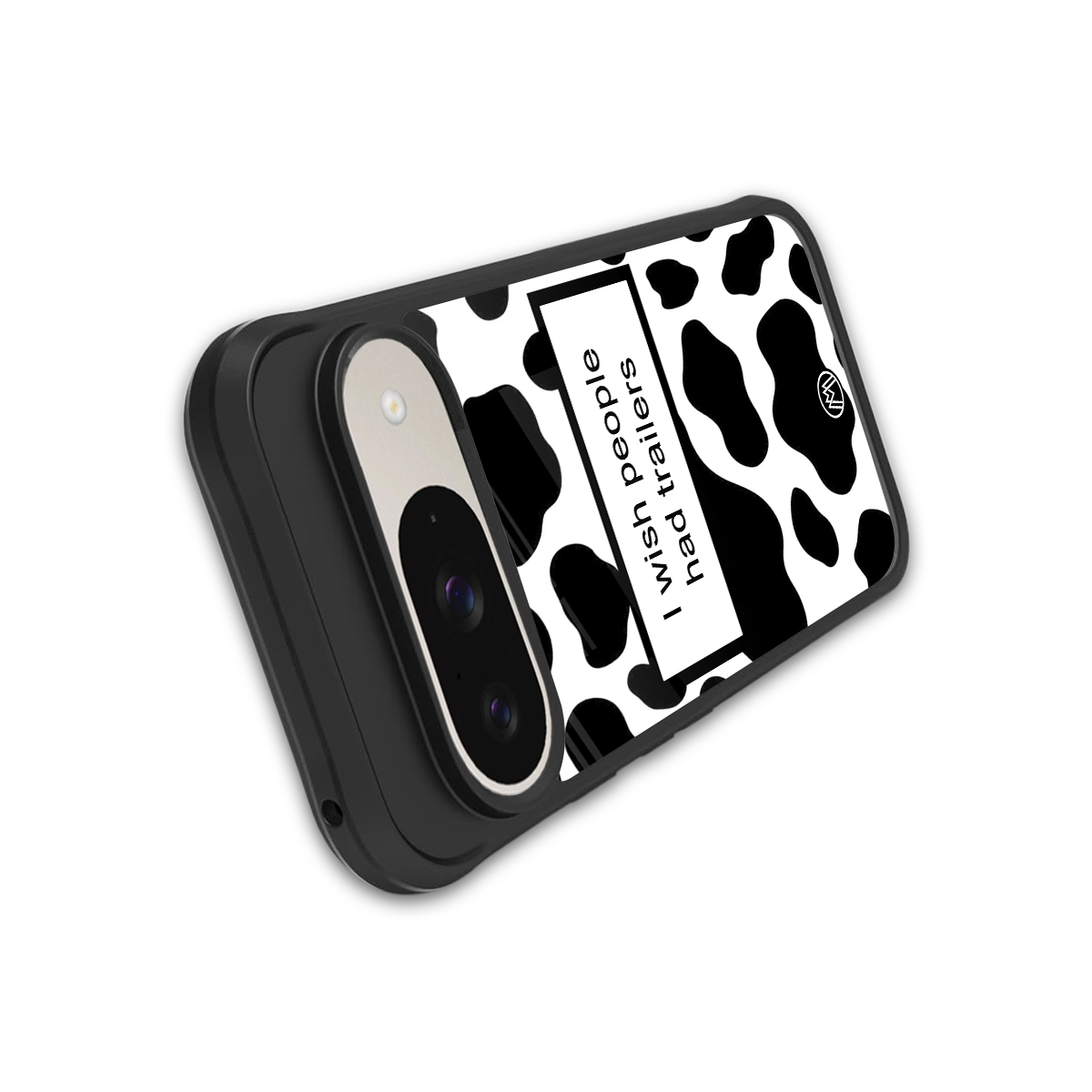 i wish people had trailers back phone cover | glass case for google pixel 9