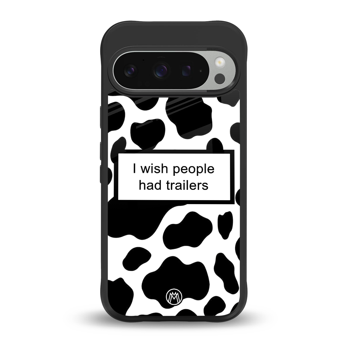 i wish people had trailers back phone cover | glass case for google pixel 9 pro xl