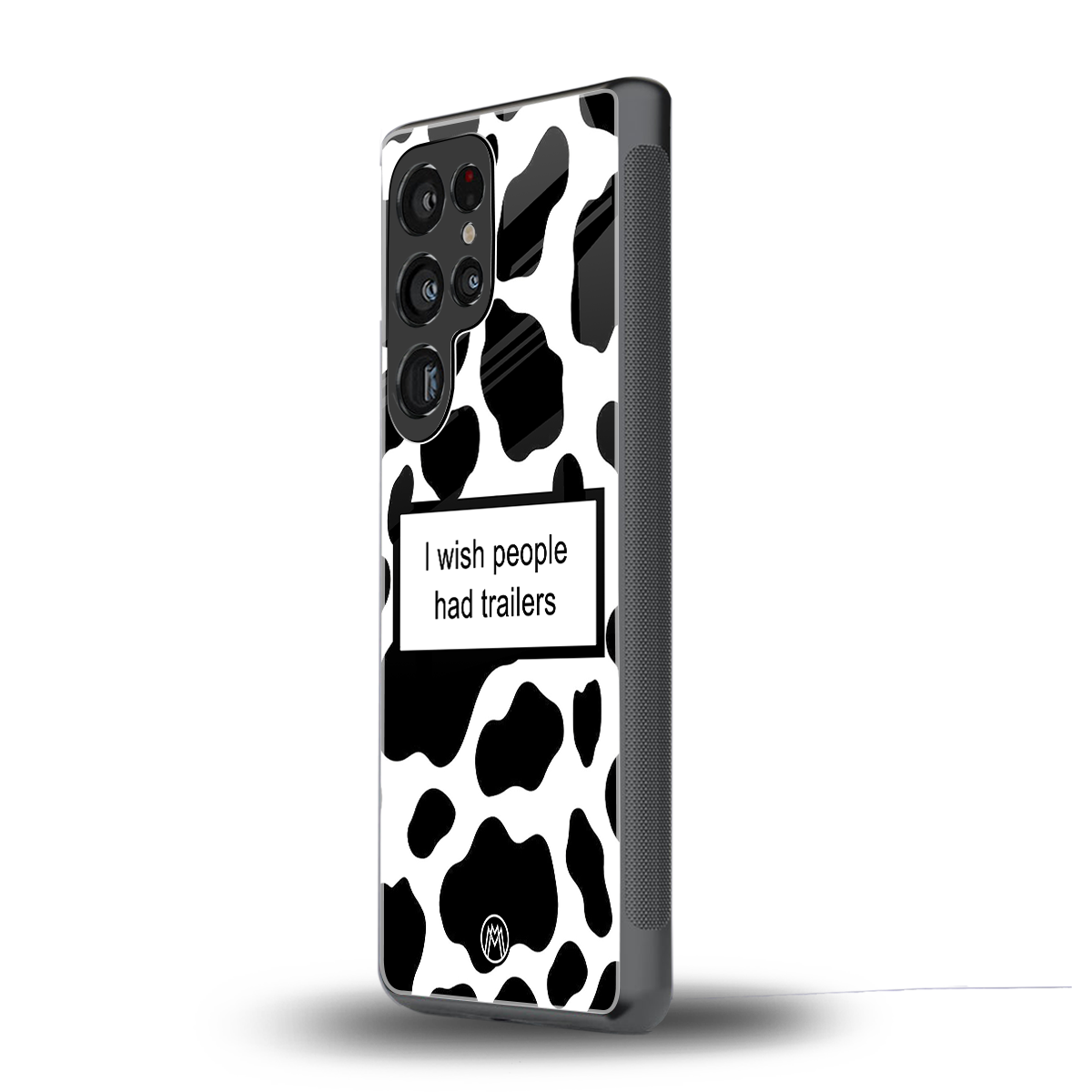 i wish people had trailers back phone cover | glass case for samsung galaxy s25 ultra