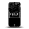 i124q back phone cover | glass case for iphone 13 mini