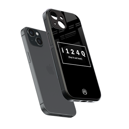 i124q back phone cover | glass case for iphone 13 mini