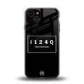 i124q back phone cover | glass case for iphone 13