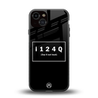 i124q back phone cover | glass case for iphone 13