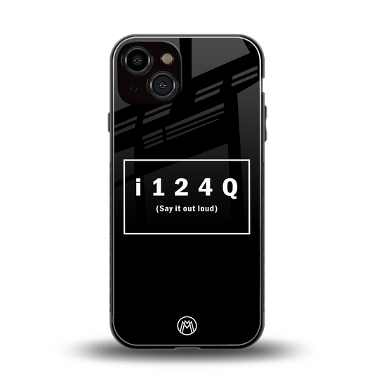 i124q back phone cover | glass case for iphone 13