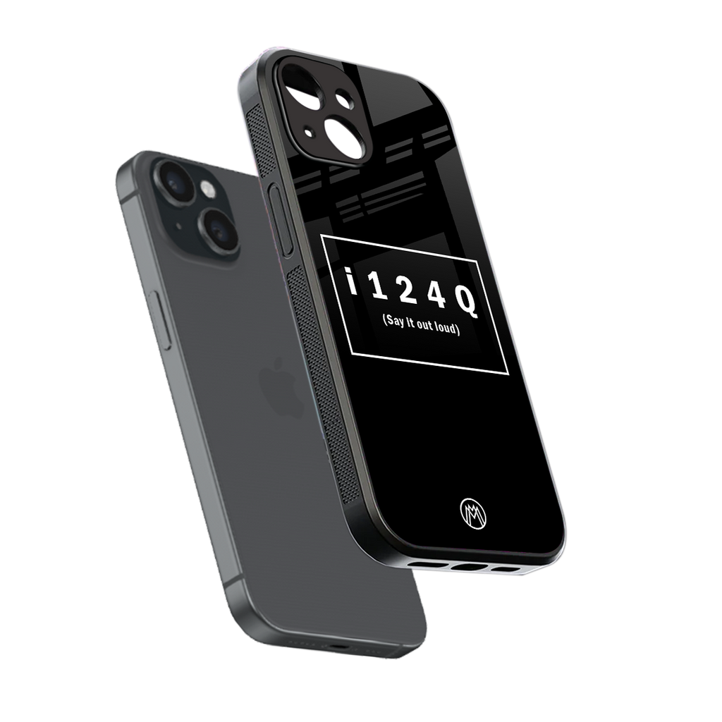 i124q back phone cover | glass case for iphone 13