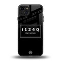 i124q back phone cover | glass case for iphone 14