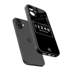 i124q back phone cover | glass case for iphone 16 plus