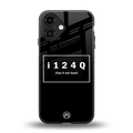 i124q back phone cover | glass case for iphone 16