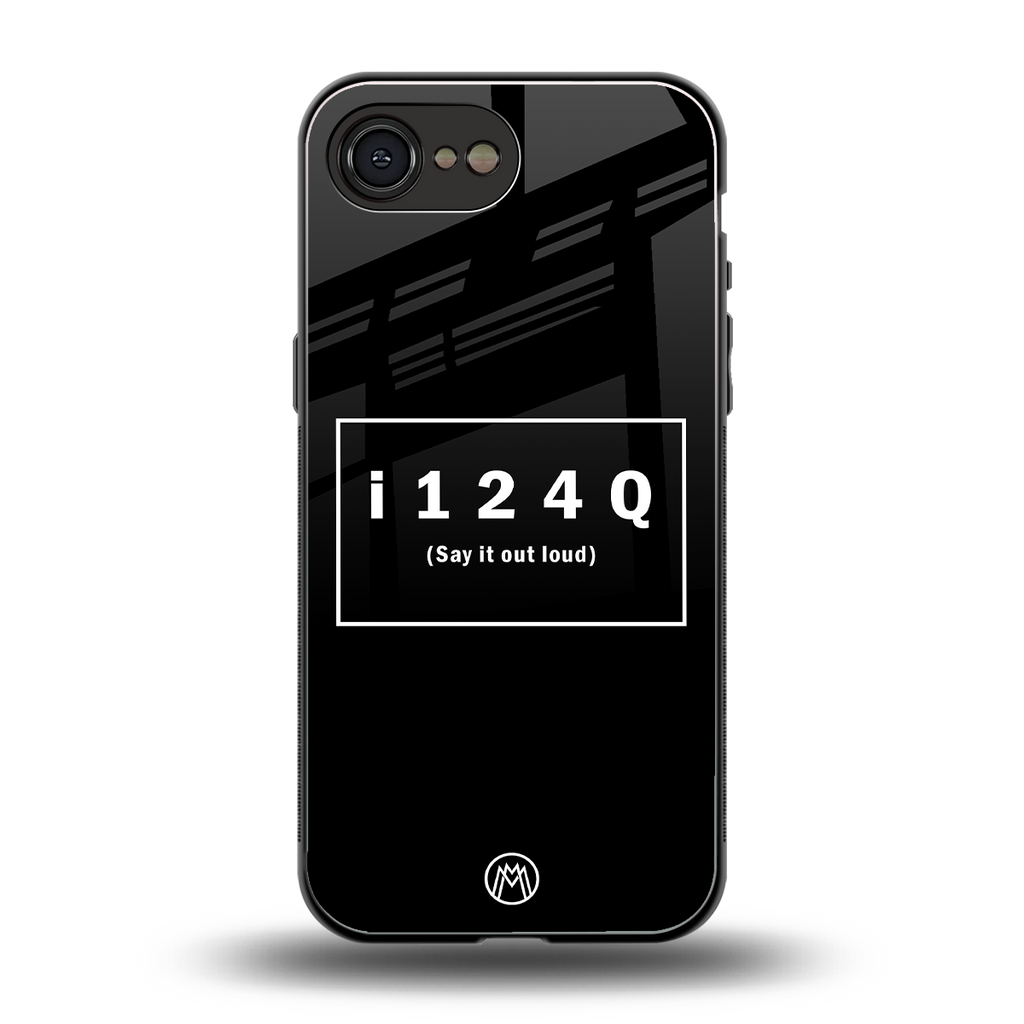 i124q back phone cover | glass case for iphone 16e