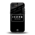 i124q back phone cover | glass case for iphone 16e