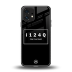 i124q back phone cover | glass case for nothing phone 1