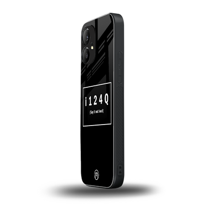 i124q back phone cover | glass case for nothing phone 1