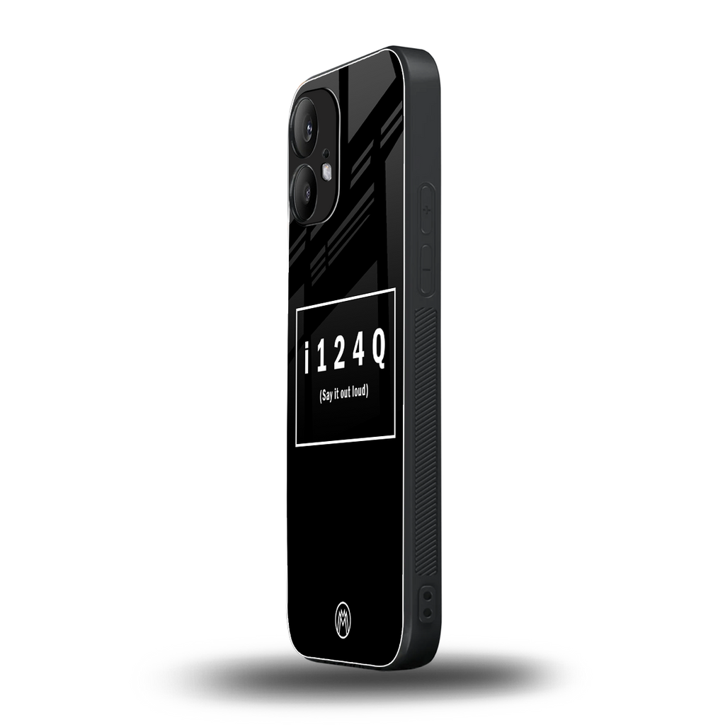 i124q back phone cover | glass case for nothing phone 2